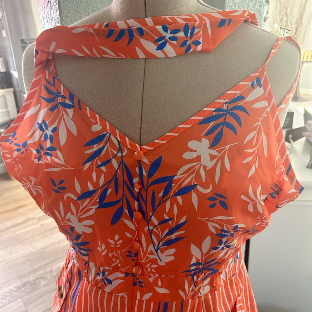 Orange Jump shorts